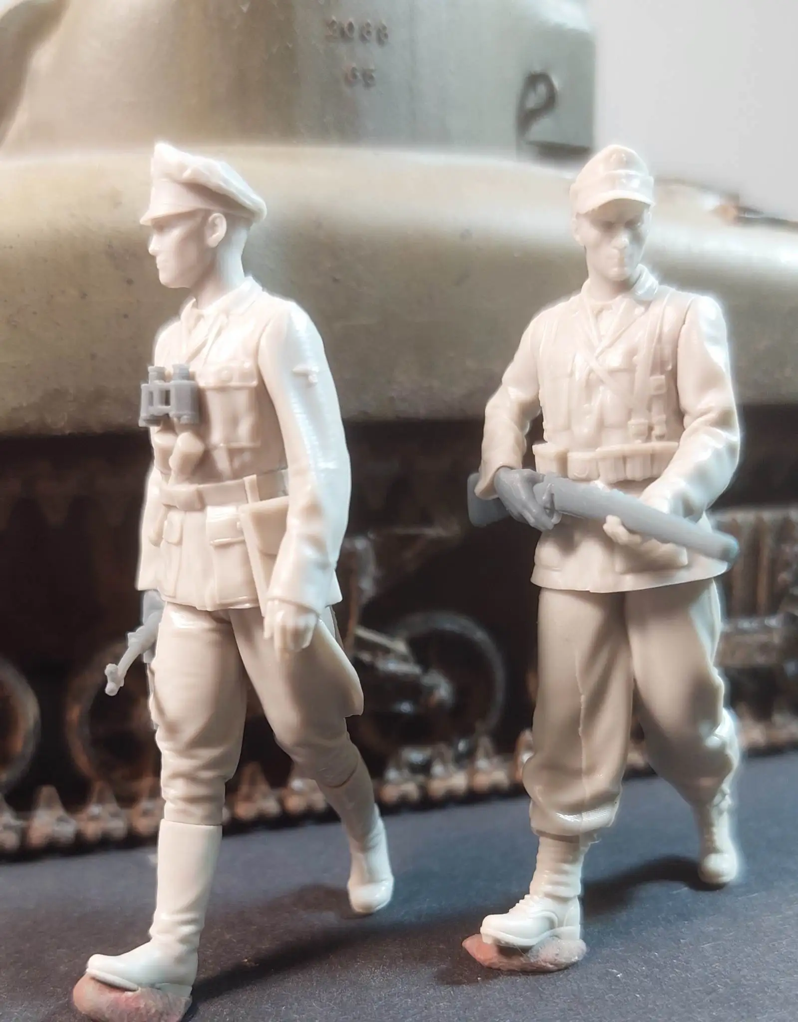 

1/35 Resin Model Figure GK，NO TANK , Unassembled and unpainted kit