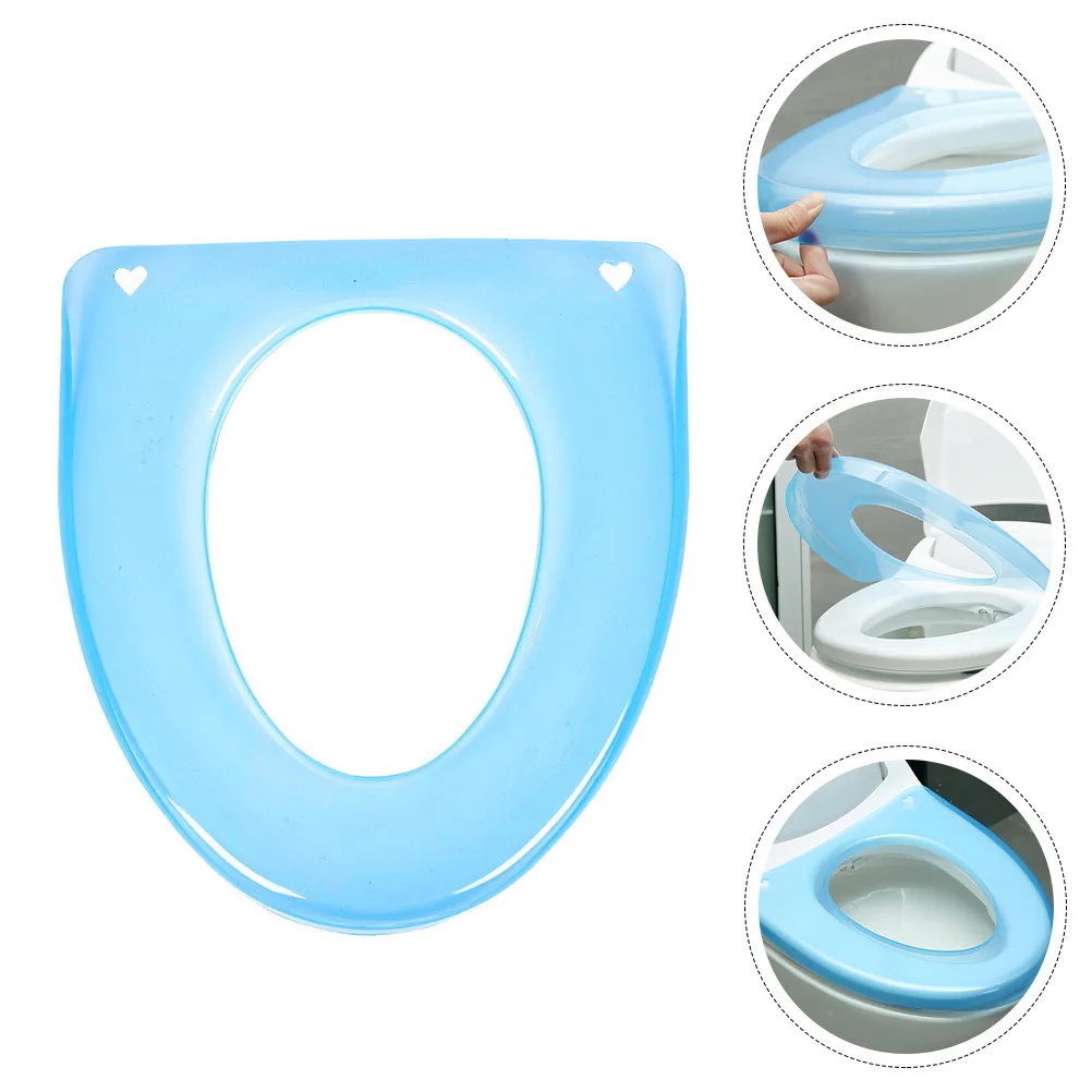 

1Pcs Toilet Seat Mat Waterproof Durable Plastic Toilet Seat Pad Household Bathroom Accessory Washable Universal Cover