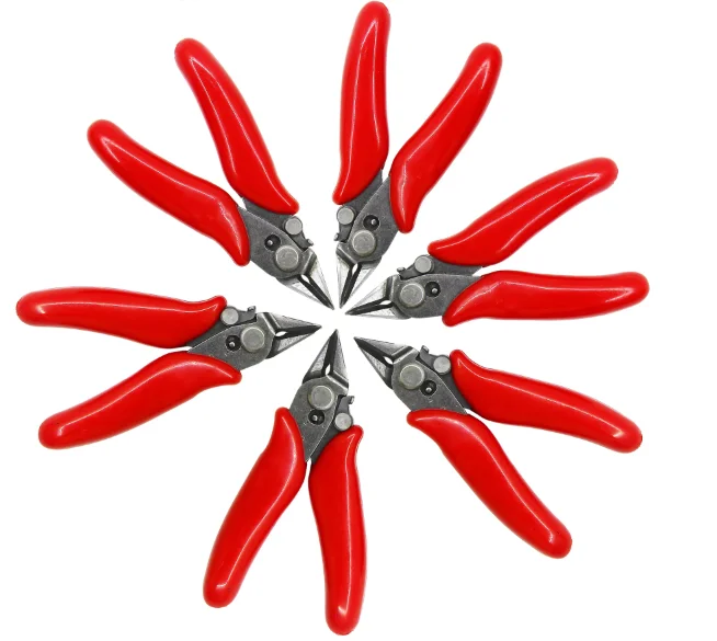 1/2/3/5PCS Diagonal Pliers Mini Wire Flush Cutter 3.5 Inch Micro Cutting Pliers Wires Insulating Rubber Handle Model Pliers