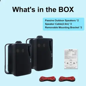 Unteropen, Draht, wasserdicht, 3-Wege-Prämie, Wandbaugruppe, Wandlautsprecher, Meeresboot, 3,5 10 Hauptverkaufskit 3 Straßenlautsprecher - №5