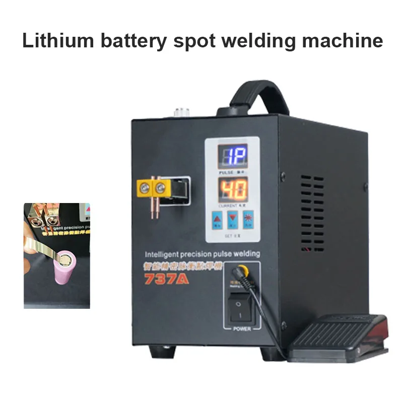 Intelligent High Precision Battery Spot Welding Machine Double Pulse/Digital Display Household Power Nickel Sheet Welding Tools