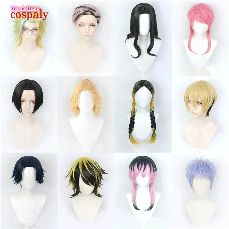 A High Quality Anime Tokyo Revengers Haitani Rindo Cosplay Wig Haitani Ran Matsuno Chifuyu Sano Manjiro Hanemiya Kazutora Hair