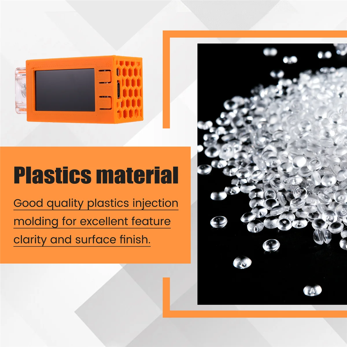 Для Nerdminer V2 Pro Miner 78KH/S Mini Bitcoin Lottery Miner со светящимся вентилятором BTC Solo Lottery Miner Оранжевый