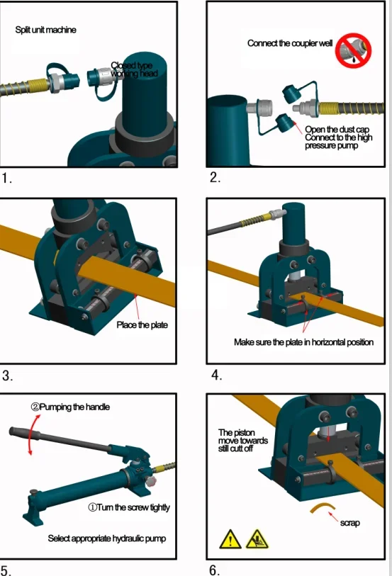 CWC-200 Hydraulic Electric Cutting Machine For Cutting Metal Sheet Up To 12Mm