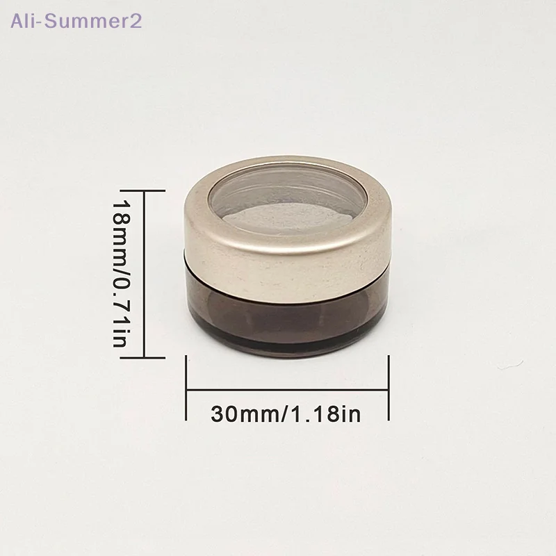 5g Transparent Plastic Glitter Bottle Eye Shadow Powder Box Nail Gel Sequins Separate Case Packaging Manicure Organizer Cosmetic