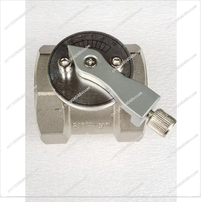 

For Stainless Steel Air Valve/threaded Air Volume Control Valve with Scale, Threaded Butterfly Valve DN50