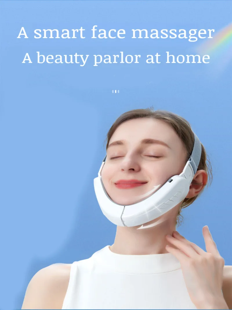 V-shaped face slimming instrument Intelligent v-face beauty instrument facial massager