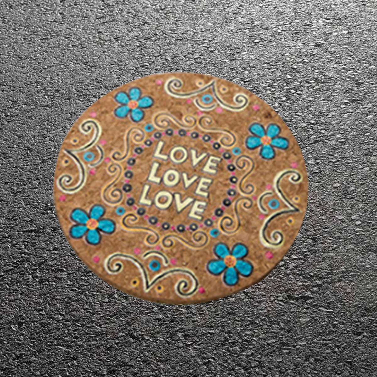

1 pc Natural Cork Tabletop Protection Drink Coasters Absorb Moisture Insulation Heat Resistant Mats Pot Holder Set for Kitchen