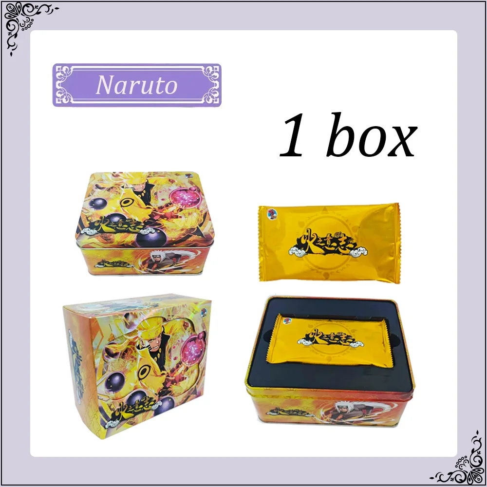 Naruto Will to Fire Complete Series Card Booster Box Full Set Naruto Anime Rare TCG Collection CardsToy Gifts