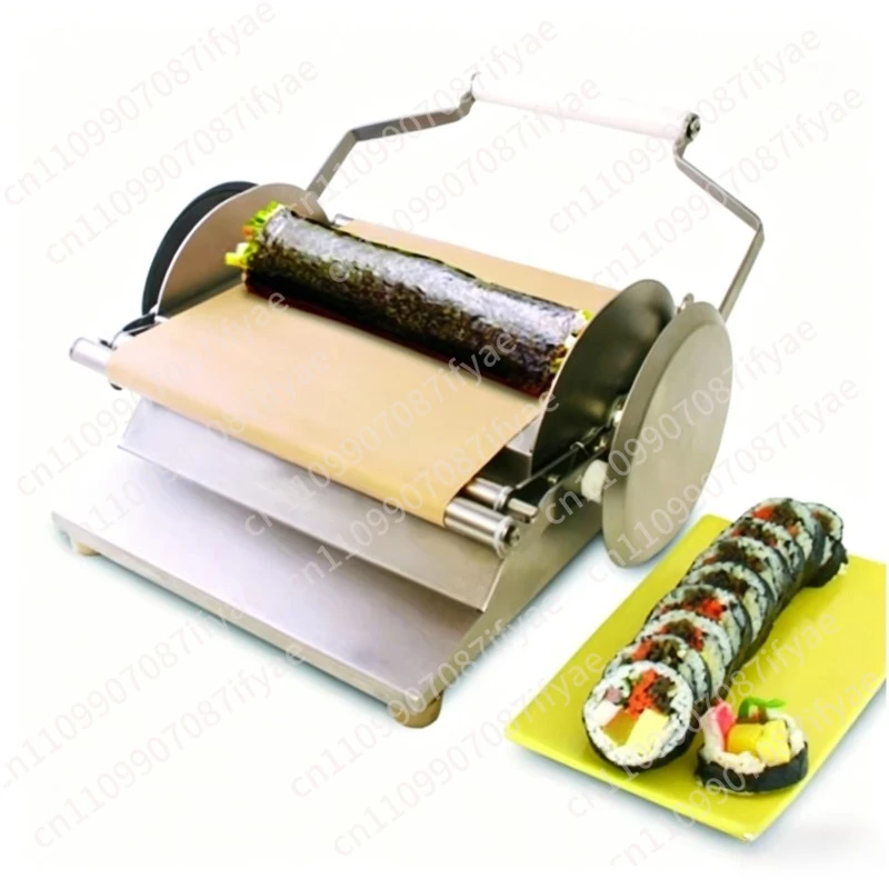 Automatic Nori Rolling Machine, Small Equipment Desktop Sushi Machine Quick Rolling Machine for Sushi Restaurants
