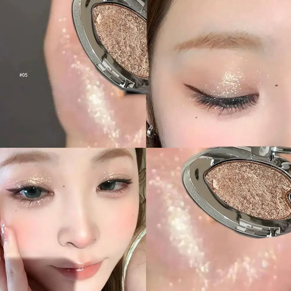 하이 글로스 아이섀도우 브라이트닝 폭발적인 플래시 카멜레온 아이섀도우 메탈릭 쉬머 글리터 아이섀도우 팔레트 메이크업