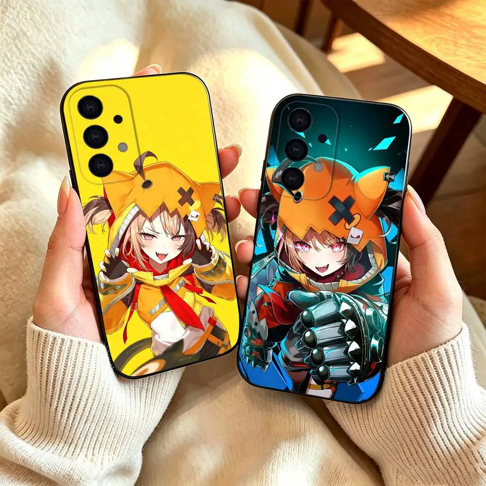 Gigi Murin hololive Phone Case Black Silicone Soft For Samsung S26,S25,S24,S23,S22,S21,S30,Ultra,Plus,Fe,Lite