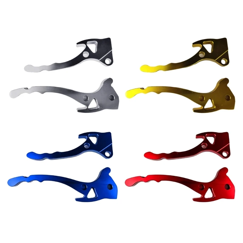 Universal Motorcycle Brake Clutch Lever Set Aluminum Alloy Anti Slip Texture