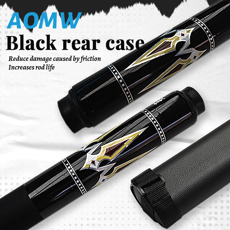 20oz 1/2 white and Yellow Arrow non-deformable Carbon rod Barrel combination high appearance level pool cue for billiards lovers