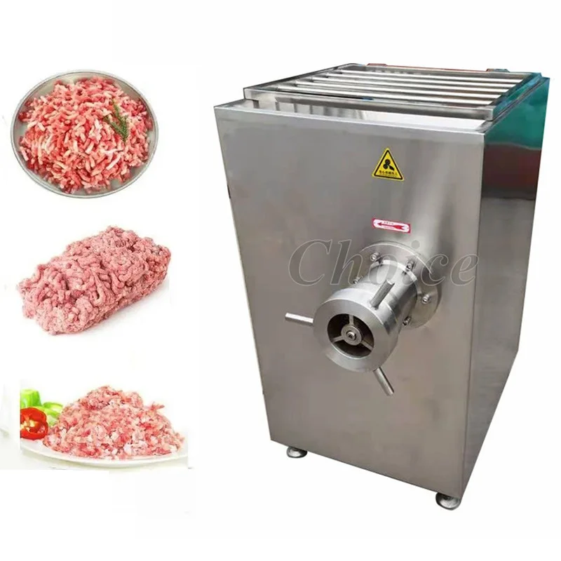 Industrial Electric Use Chicken Beef Goat Cattle Pig Big Block Frozen Duck Meat Grinder Machine with Stainless Steel Material