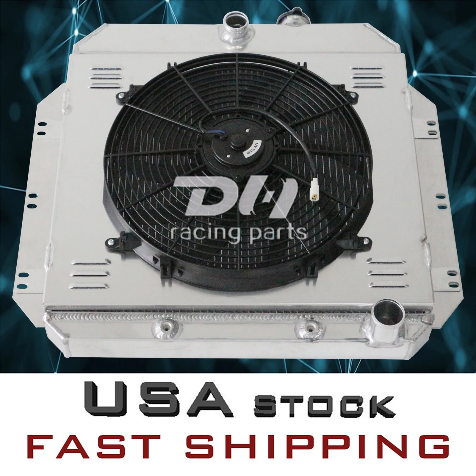 3Row Radiator+Shrou…