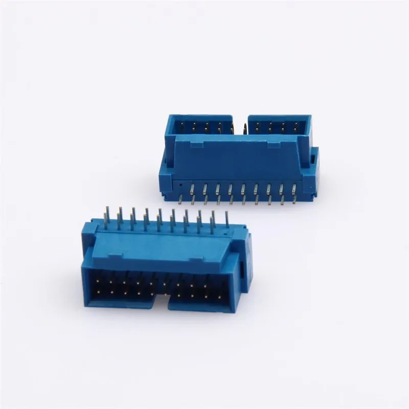 

50pcs USB3.0 IDC20pin Jianniu socket 19-pin male 2.0mm pitch motherboard interface male