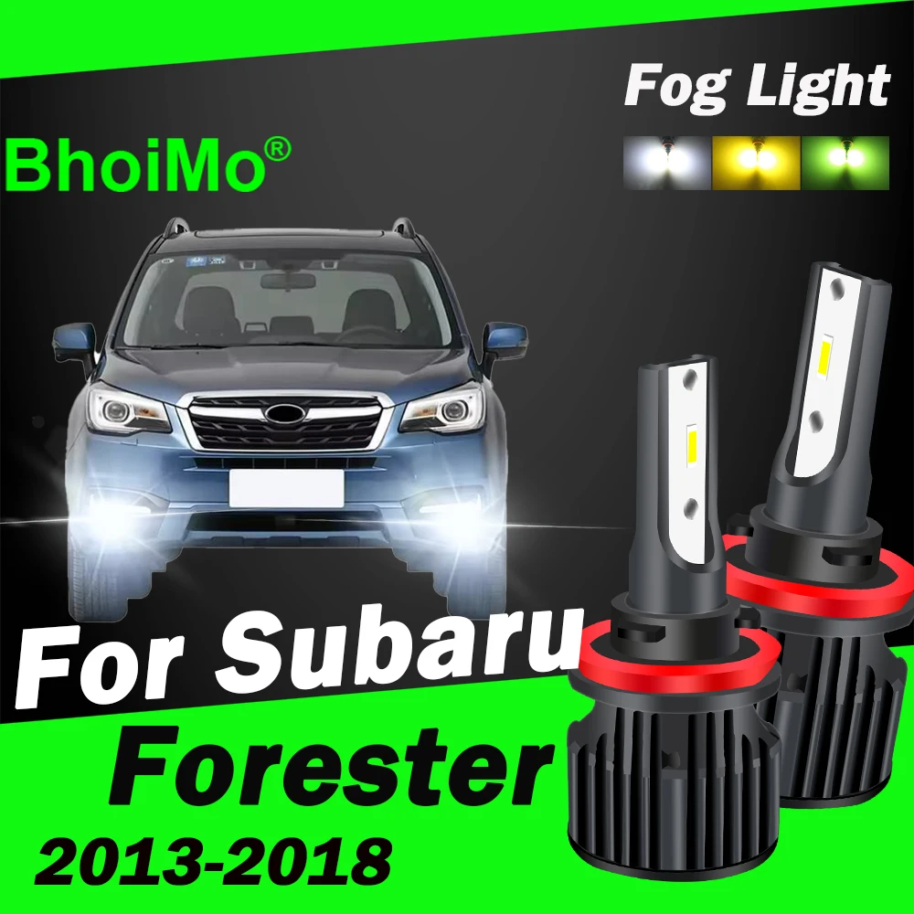 

BhoiMo For Subaru Forester Front Fog Lamp Car Led Lights 2017 2018 2013 2014 2015 2016 Auto Bulb
