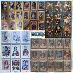 NEW ONE PIECE SJ HWR FNR card Nami Monkey D Luffy Roronoa Zoro Perona Black Maria Kolekcja zabawek chłopiec Urodziny Prezenty świąteczne