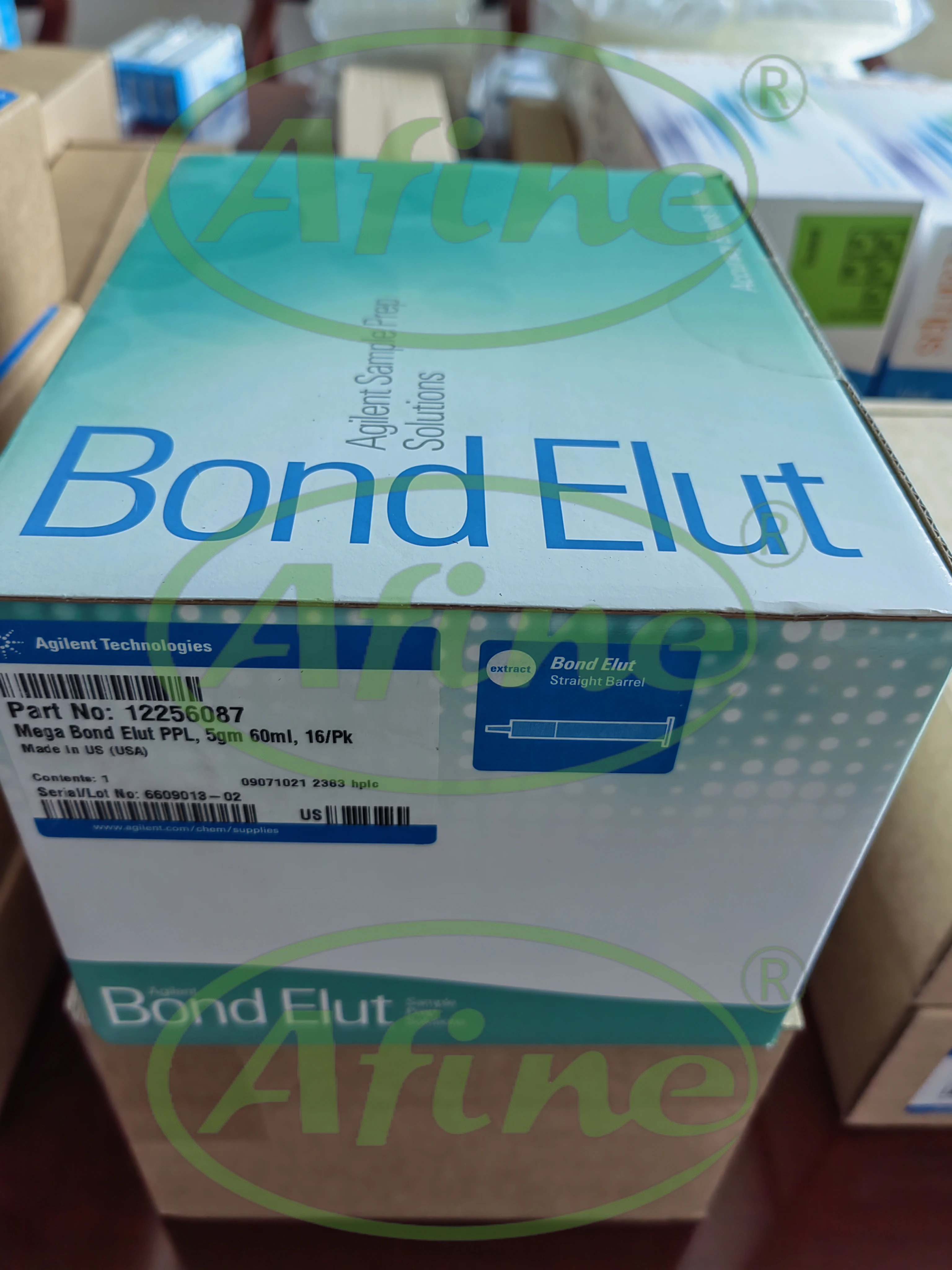 AFINE Agilent 12256087 Mega Bond Elut PPL Column 5g 60mL 16/pack