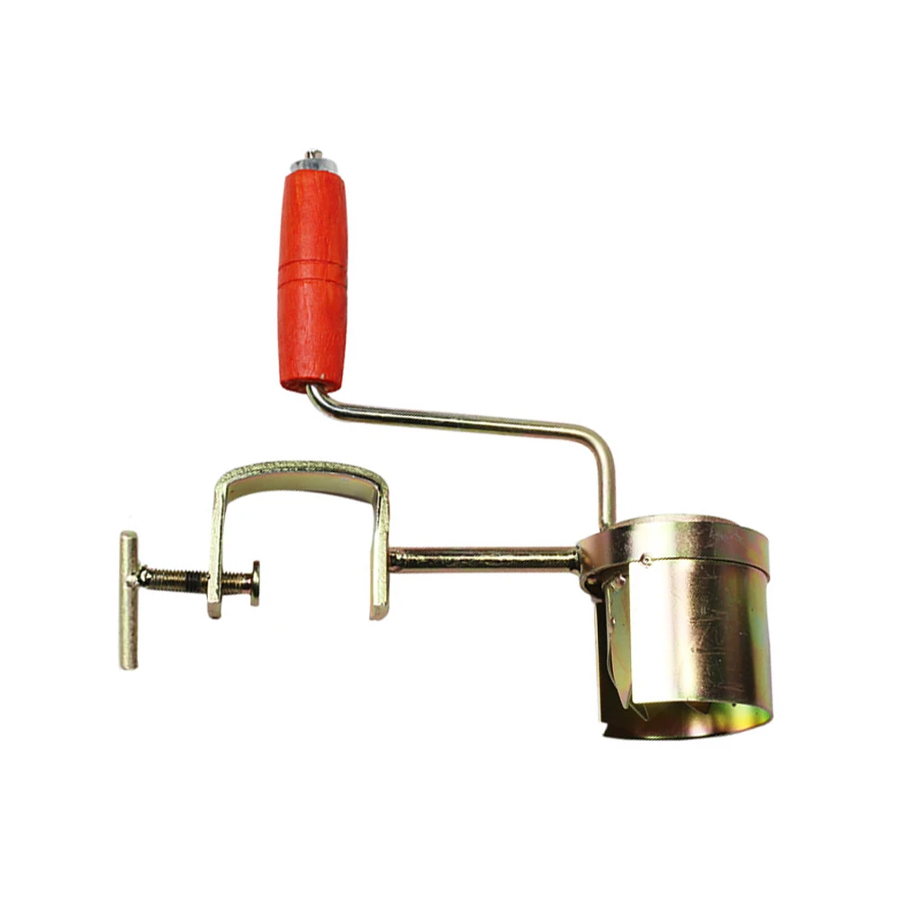 

Corn Thresher Iron Wood Heavy Duty Portable Corn Stripper Hand Sheller Wear Resistant Sturdy Comfortable Handle Premium