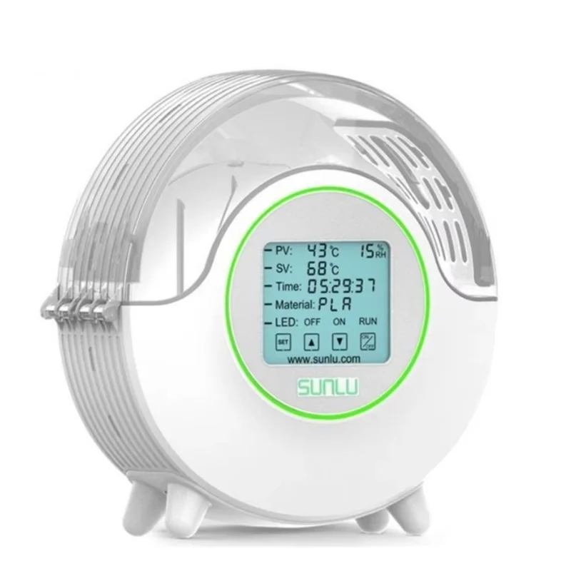 

Superior-SUNLU S2 Сушилка для 3D-принтера с дисплеем влажности 4,6-дюймовый ЖК-дисплей для PLA ABS PA PC 3D-принтер Mate