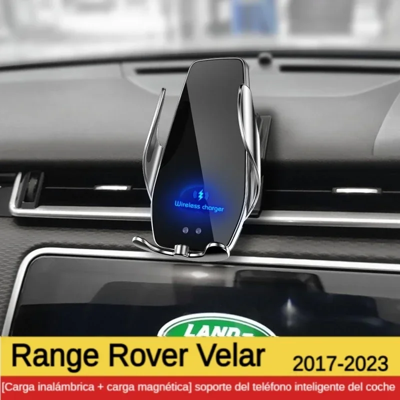 

2017-2023 For Land Rover Range Rover Velar Mobile Phone Holder Wireless Charger Car Phones Mount Navigation Bracket GPS Support