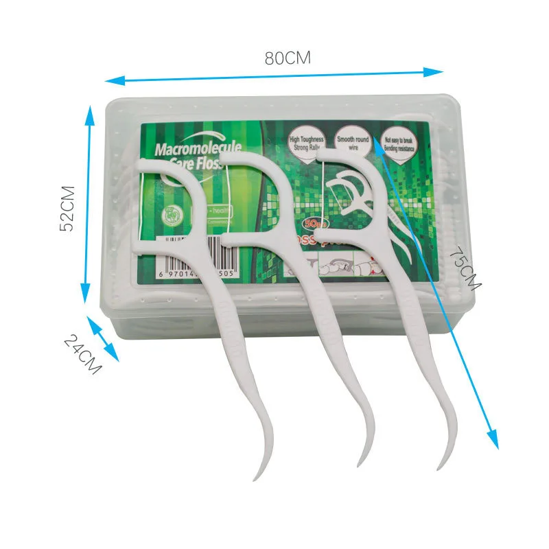 50 pz filo interdentale er denti stuzzicadenti pulizia dente bastone steli Super sottile stuzzicadenti filo interdentale seleziona pulito igiene