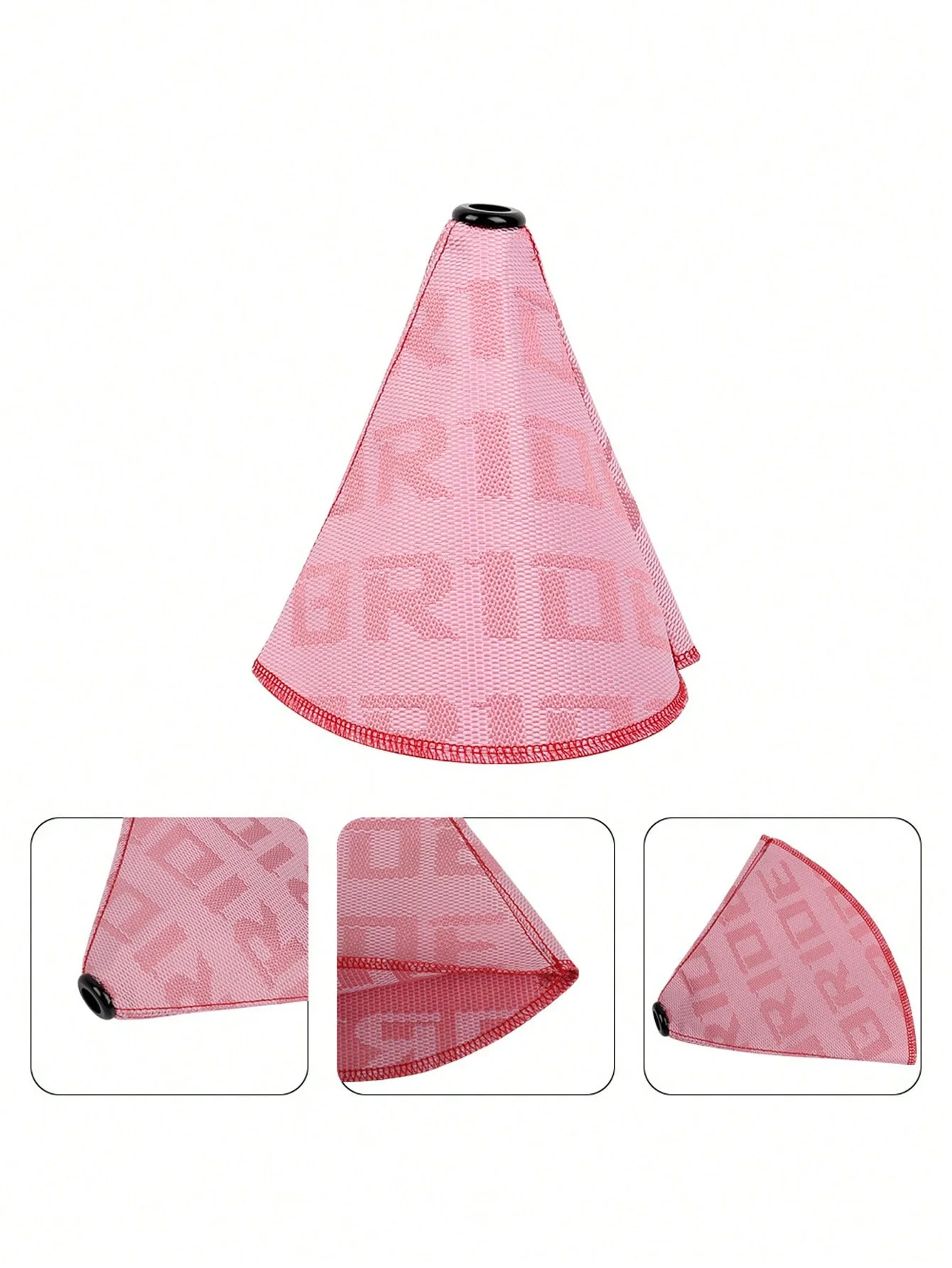 غطاء غبار ناقل الحركة من القماش منقوش من BRIDE، حذاء ناقل الحركة على طراز السباق، هيكل قماشي متين، للناقل اليدوي Ca