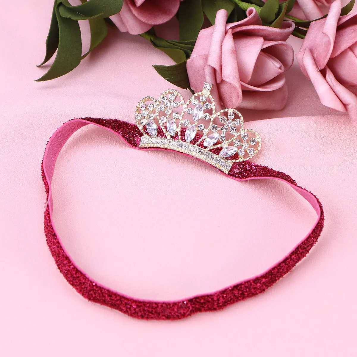 

Hair Ribbons Crown Child Tiara Baby Crowns Headband for Kid Tiaras Infant Girl Headbands