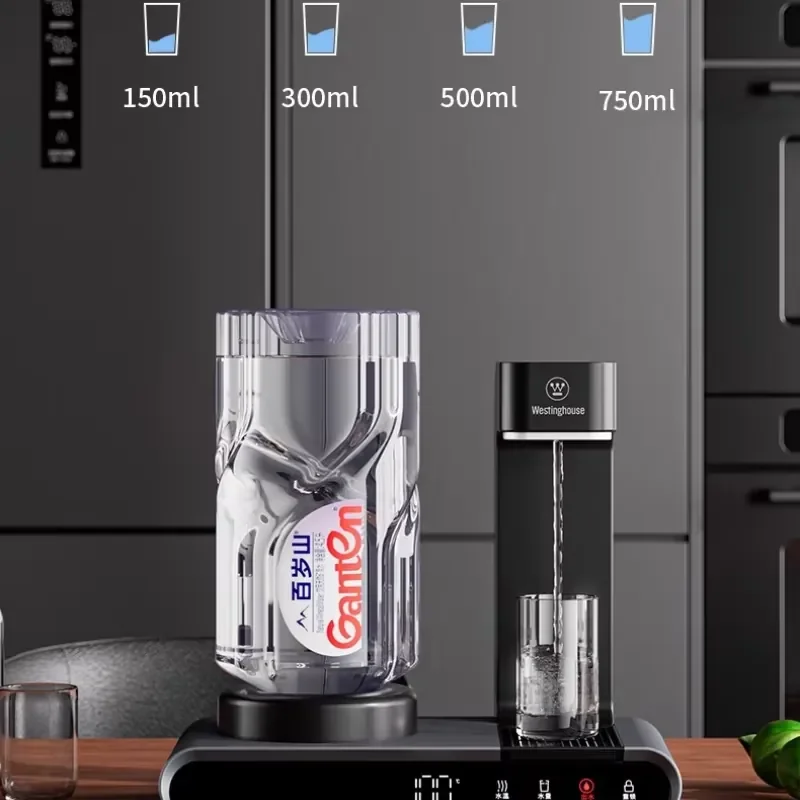 2026 Westinghouse Instant Hot Water Dispenser for Home Office Kitchen Use Mini Desktop Bottled Water Heater Fast Heating view 3