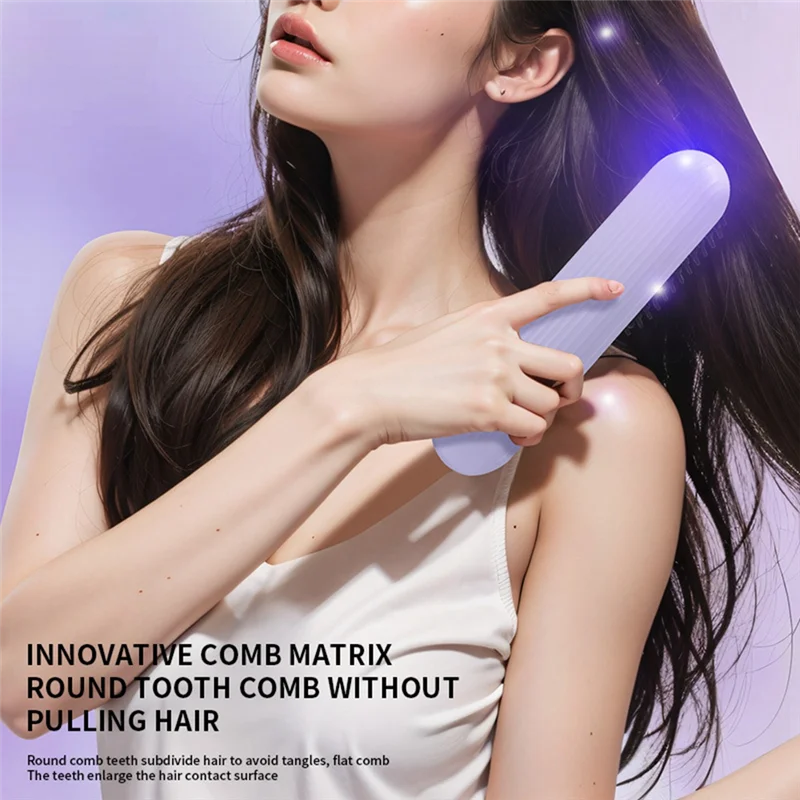 

Electric Heating Straightener Electric Heating Straight Hair Comb Hair Comb LCD Screen-A77G