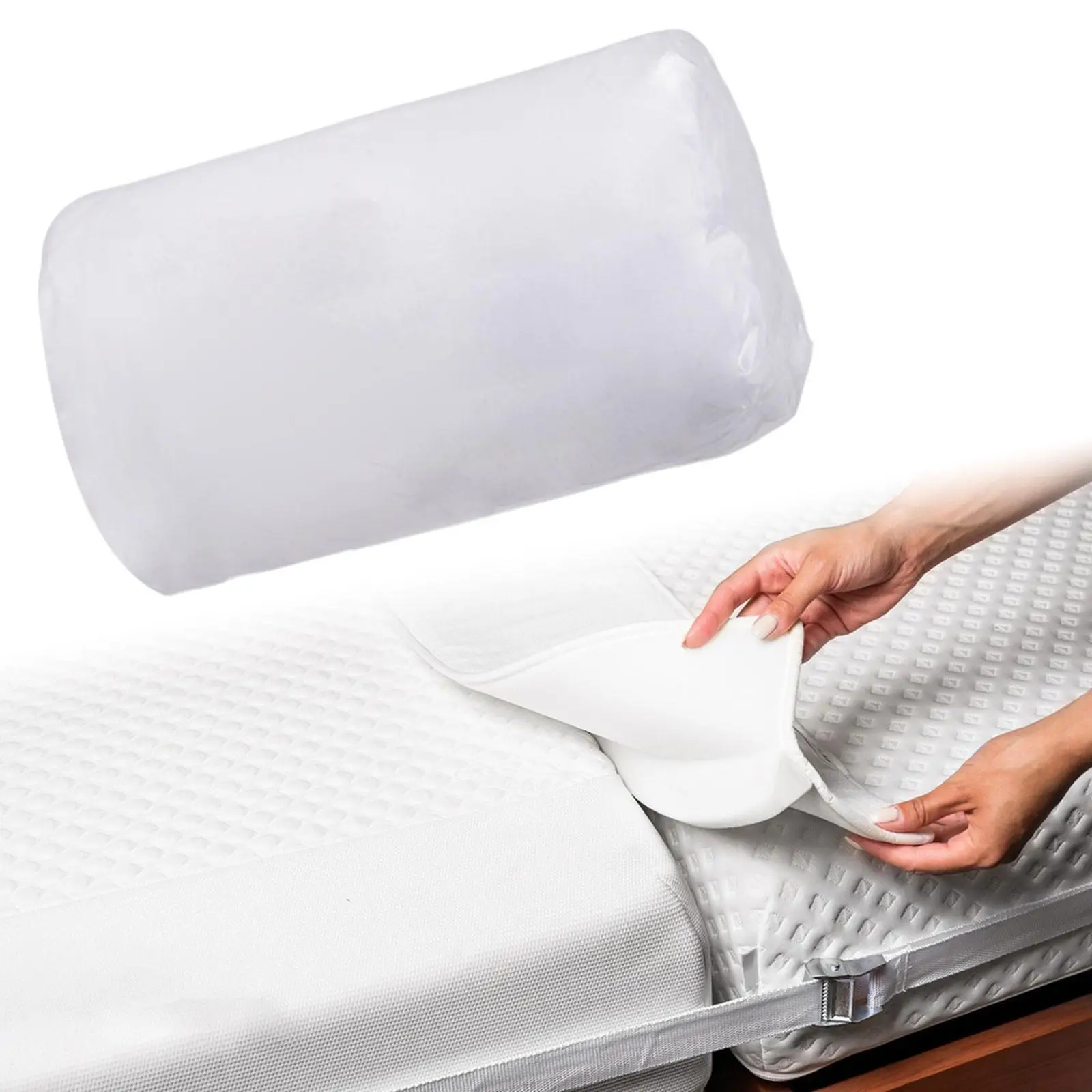 Bed Bridge Connector Accessories for Guest Rooms with Strap Bed Gap Filler
