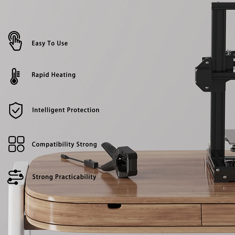 Imagem -02 - Acessórios de Impressora Conector de Soldador Splicer Filamento Pla Abs Petg pa Material para Ender Faça Você Mesmo 175 Milímetros Wisepro3d