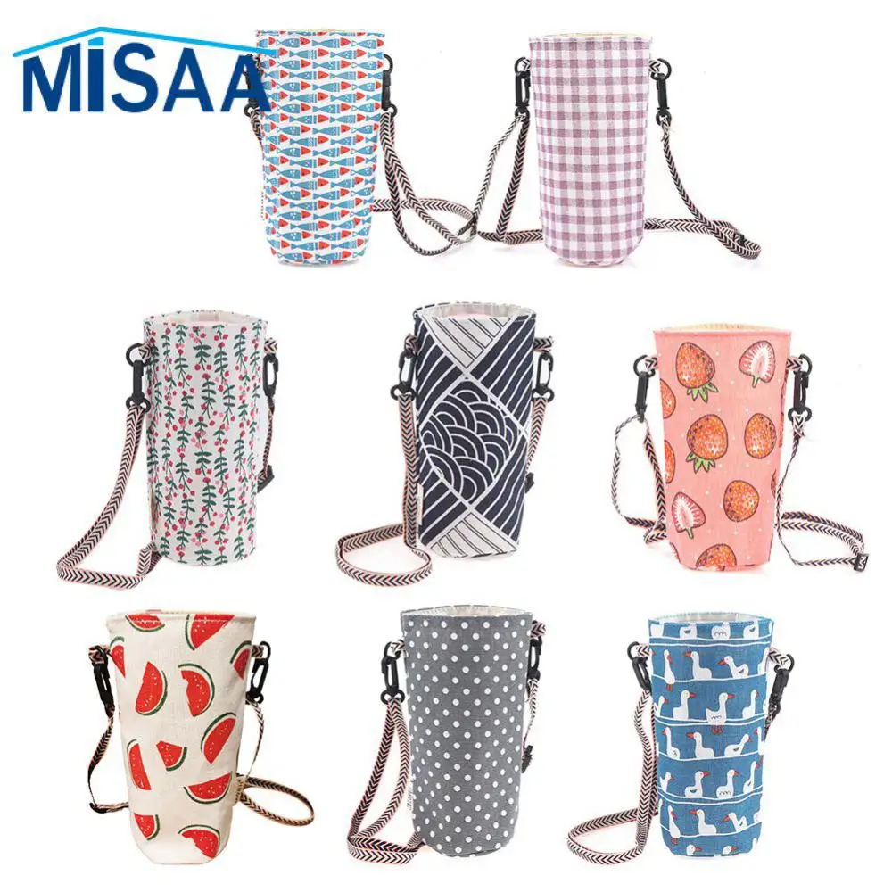 Mug Bag Versatile Hands-free Shoulder Multi-purpose Handle Easy Access Fashionable Handle Bag Fashionable Bag Portable Stylish