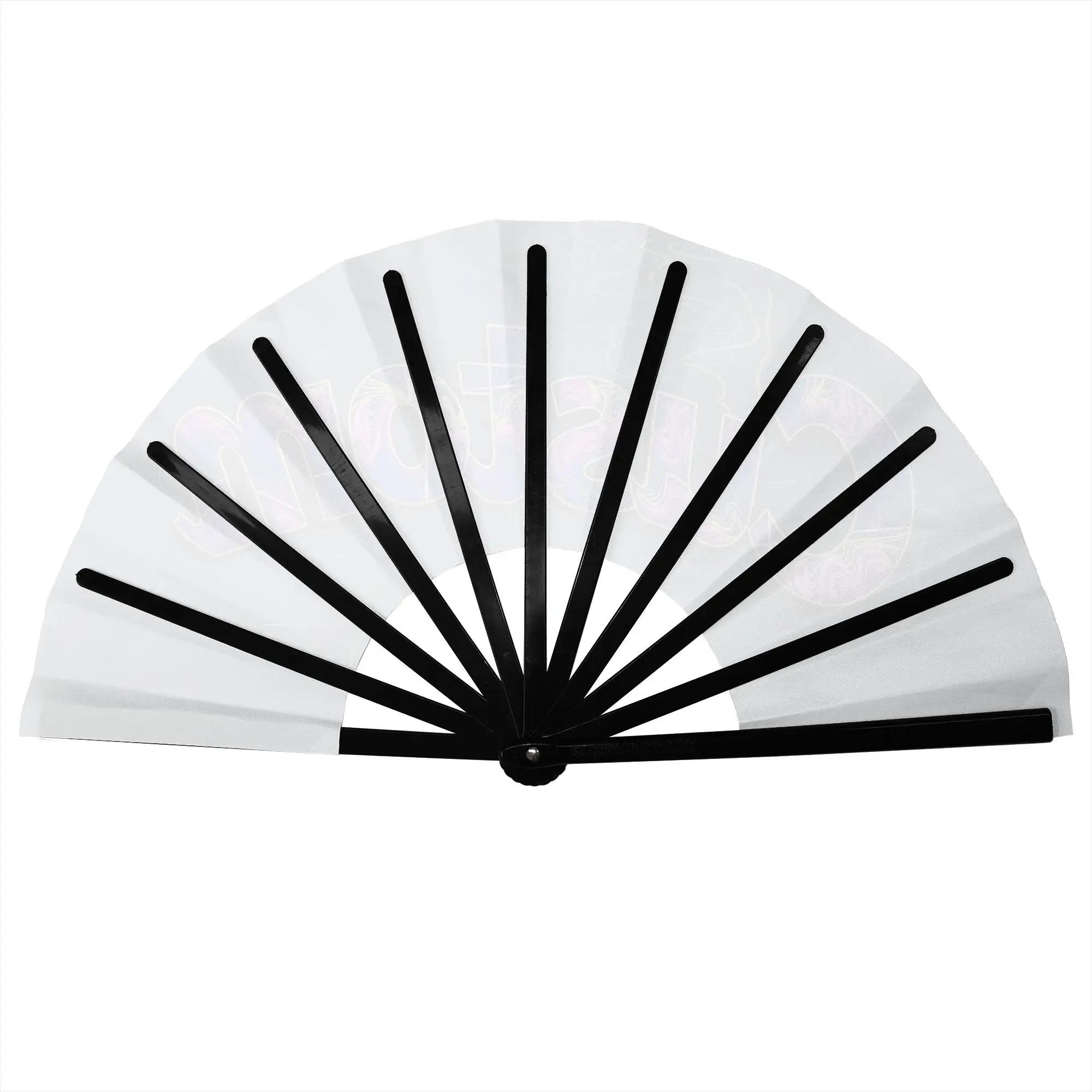 Custom Your Design Portable Pocket Fan Camping Text Name Folding Fan Chinese Dance Cooling Handheld Fans