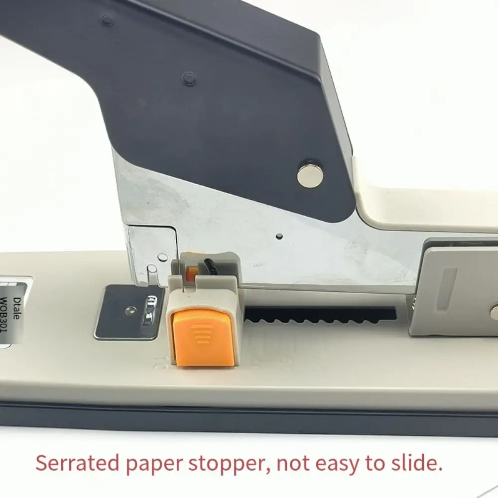 Large Capacity Hand Operated Staple Pop-up Type Anti-slip Heavy Duty Stapler Easy-Use Multifunction Desktop Stapler