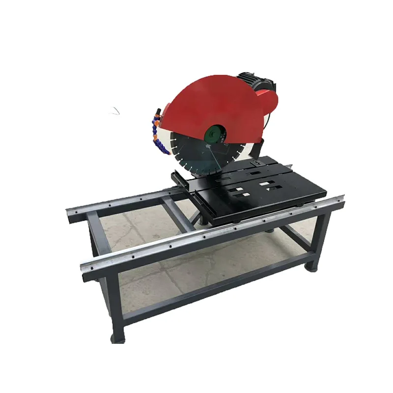 Terrazzo electric desktop cutting machine 4KW aviation slide stone cutting machine, stone cutting machine
