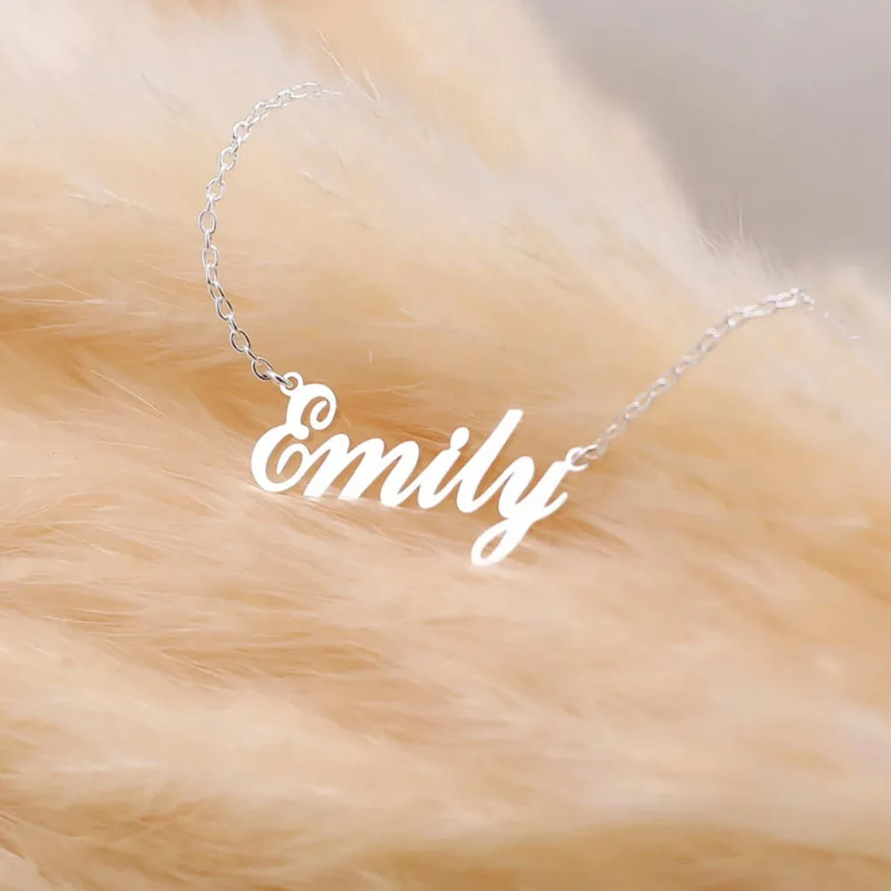 

Name necklace, exquisite name necklace, nameplate necklace, personalized gift for her, Mother's Day gift