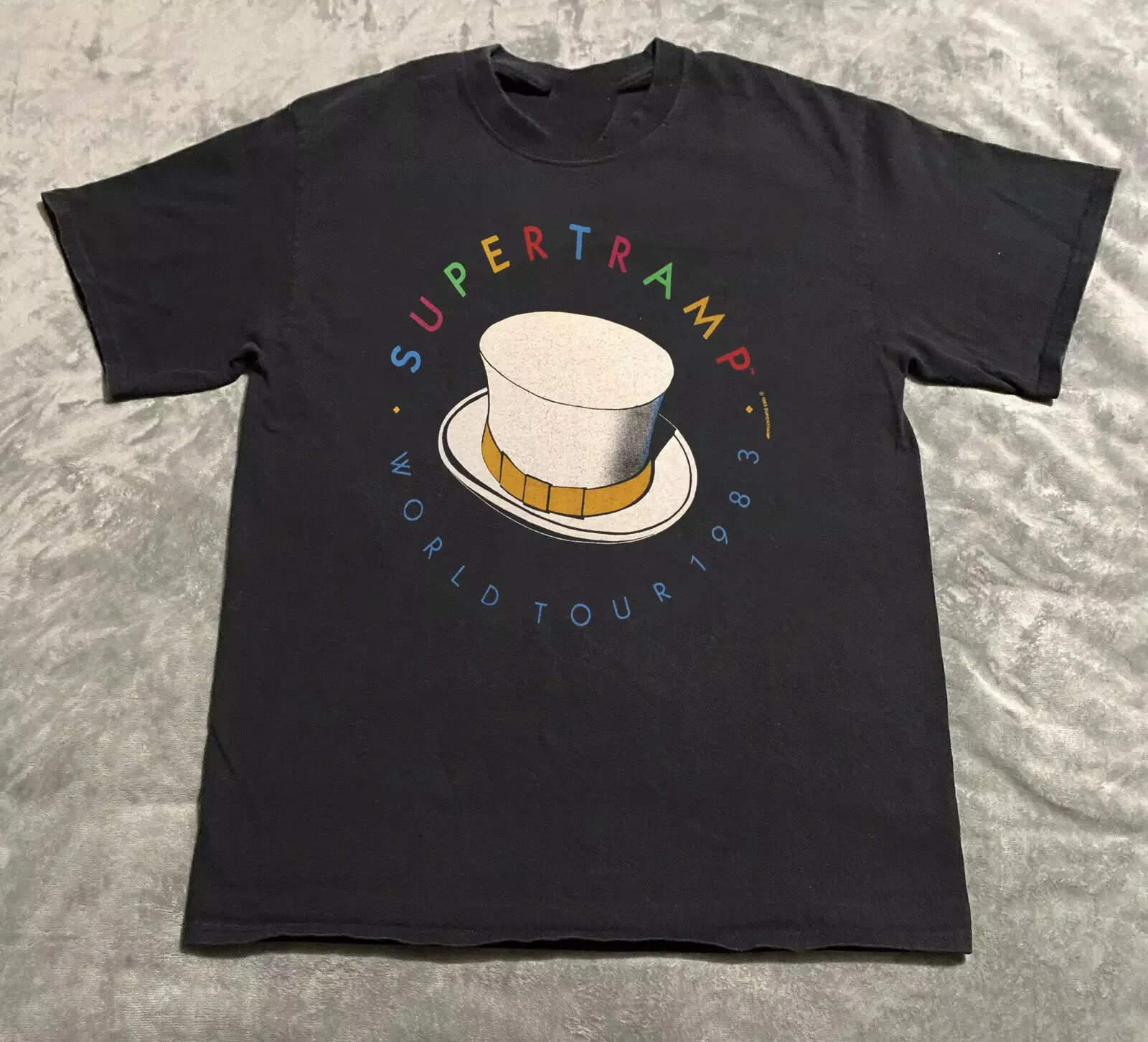 Supertramp World Tour T Shirt Full Size S to 5XL