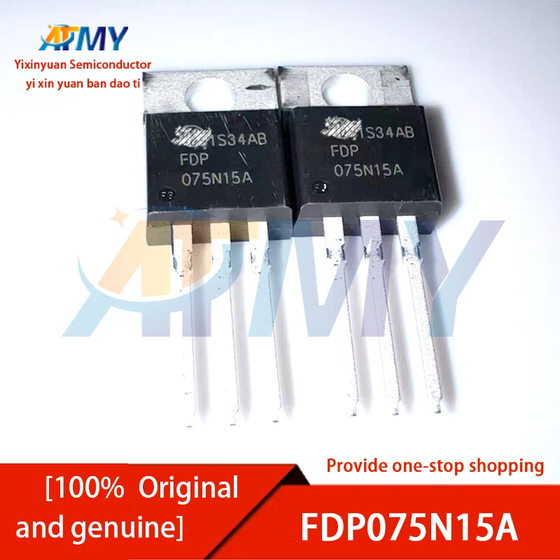 

10piece FDP075N15A TO-220 MOS FET 130A 150V