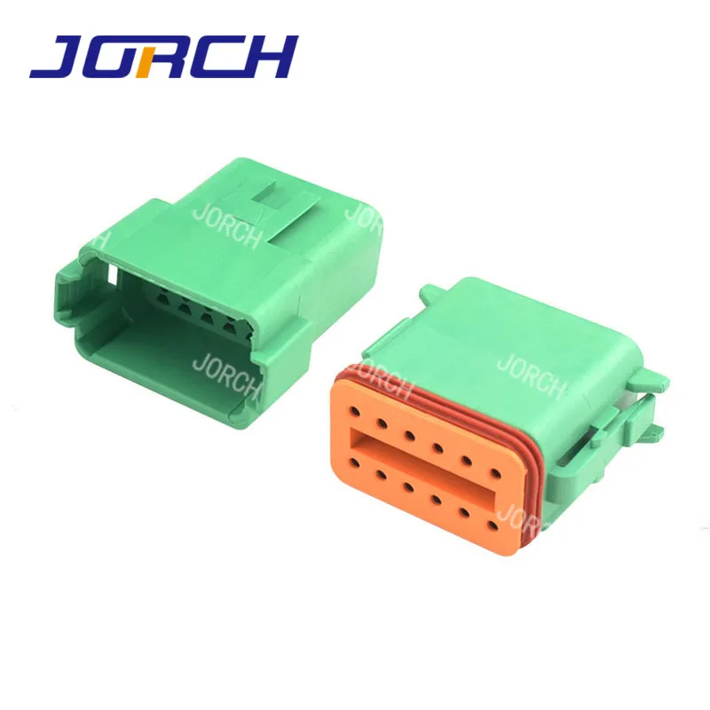 DT06-12SC DT04-12PC 12P With Terminal Automotive  connector Waterproof Deutsch auto connectors