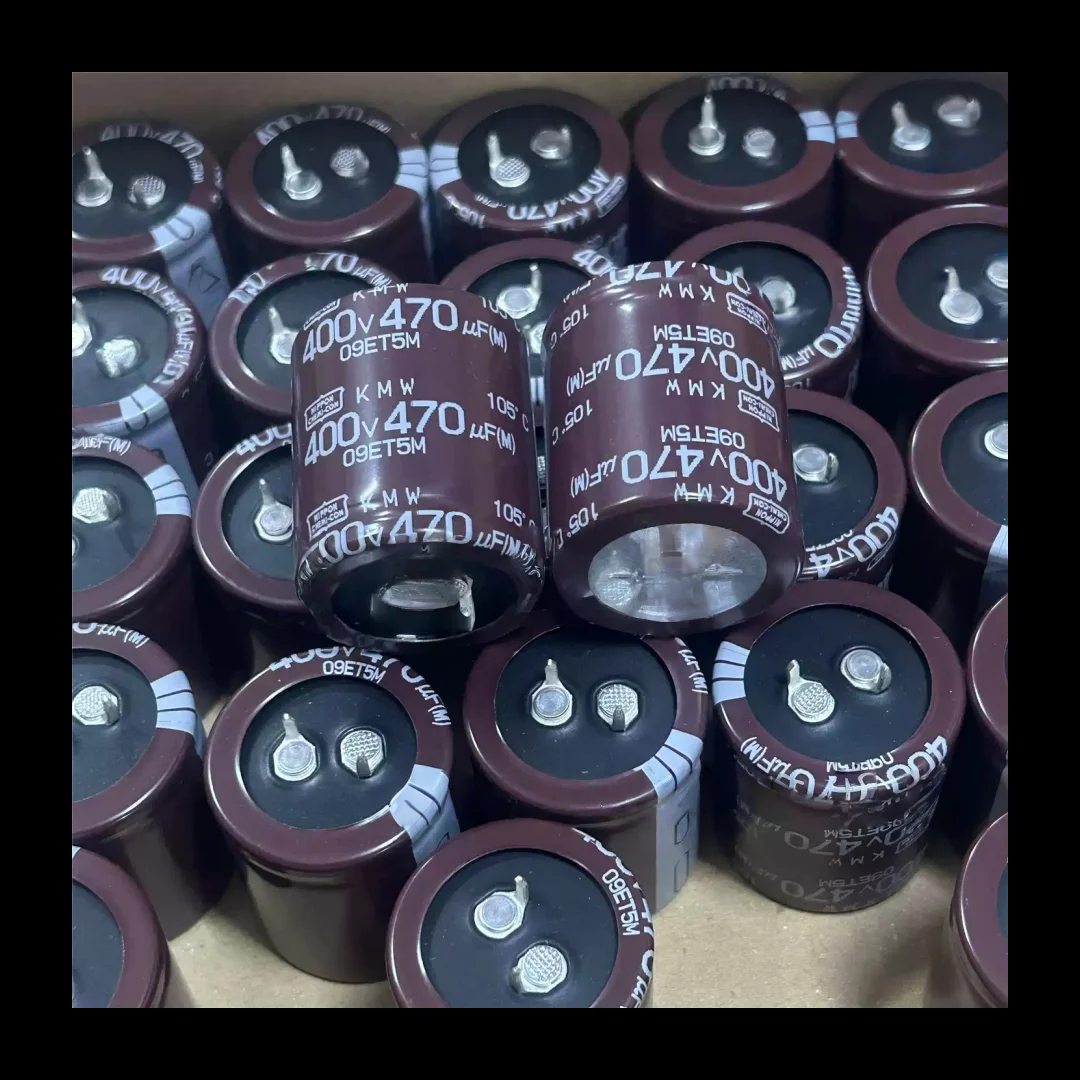 2 uds/470UF 400V condensador electrolítico 400V470UF 30*35 KMW 105 grados