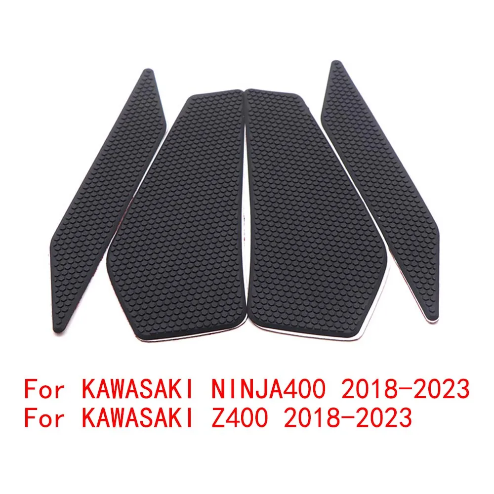 

Накладки на топливный бак мотоцикла, наклейка, боковая газовая наколенница, протектор, тяговые наклейки для KAWASAKI NINJA 400 NINJA 400 Z 400 2023-2018