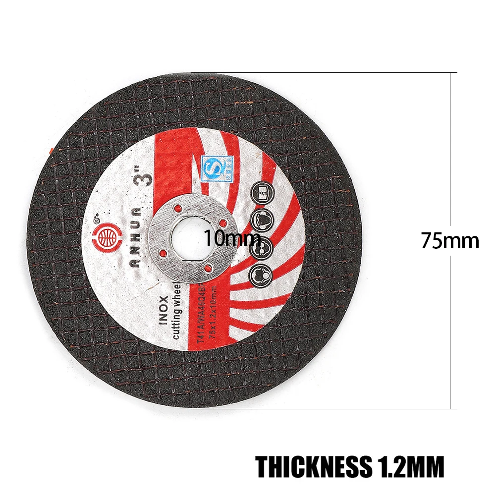 

15Pc 75mm Mini Cutting Disc Saw Blade Circular Resin Grinding Wheel Power Tool Part For Angle Grinder Accessories