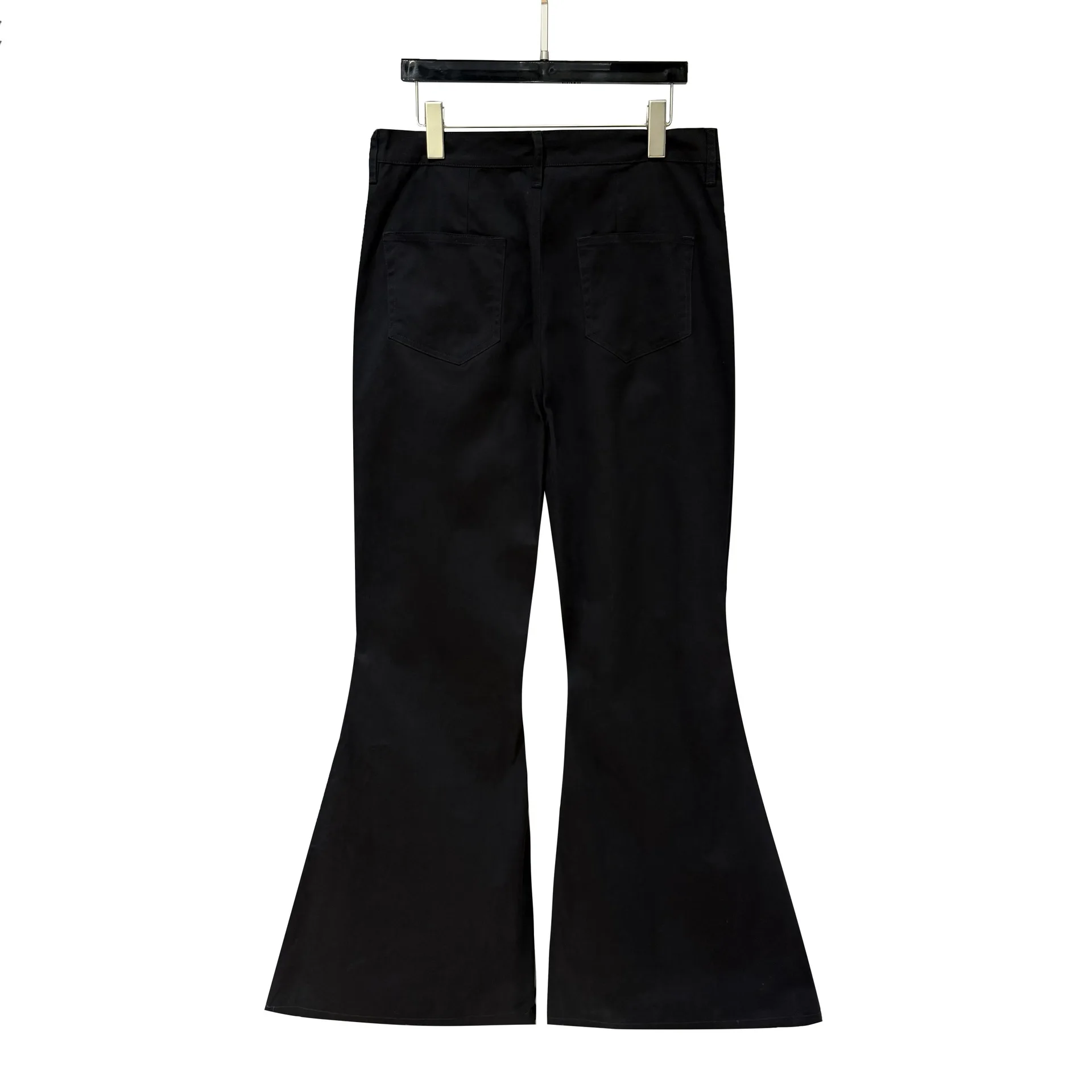 American Style Vintage Splicing Pants Men Women Casual Bell-bottoms Pants Men's Clothes Women's Clothing