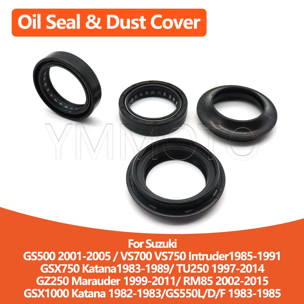 para-suzuki-gs500-vs700-vs750-intruder-gsx750-gsx1000-katana-tu250-gz250-marauder-rm85-gs550-l-d-f-retentor-de-Oleo-e-tampa-de-protecao-do-garfo-dianteiro