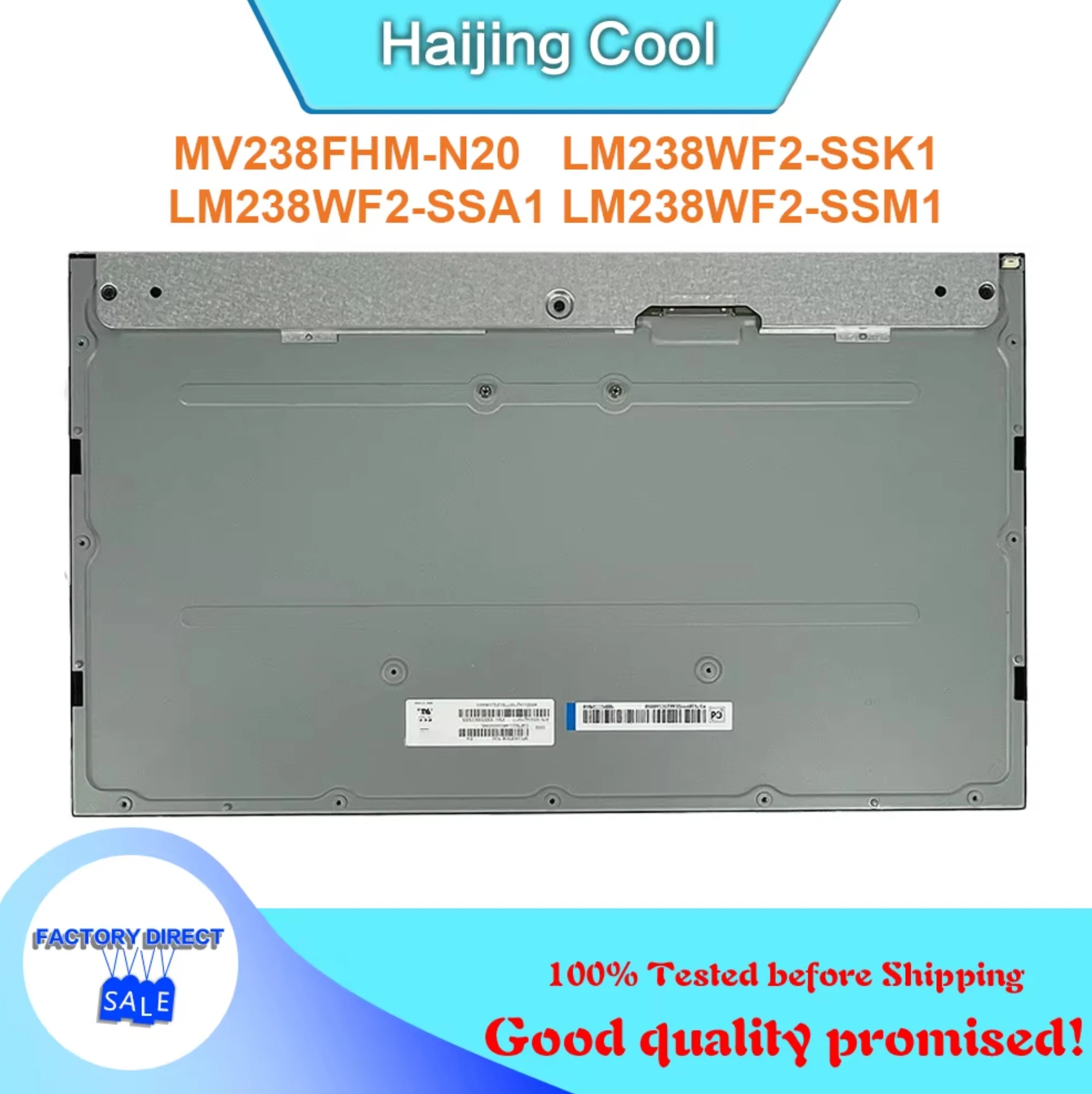 

NEW Original A+ LCD display screen LM238WF2-SSK1 K3 LM238WF2-SSA1 LM238WF2-SSM1 M238HCA-L3B MV238FHM-N20 For HP 24-F020LA