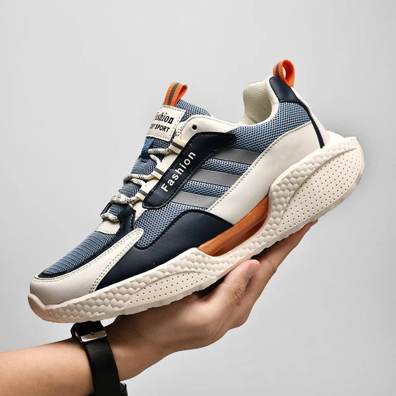 Мужская уличная парусиновая обувь с дышащей подкладкой — прохладный и стильный дизайн, идеально подходит для поездок на работу, походов и повседневного использования.