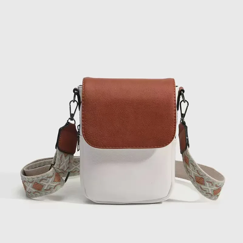 

Women Mini PU Soft Leather Bag Flip Design Shoulder Crossbody Commute Purse